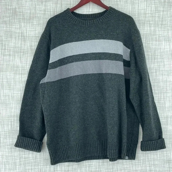 Eddie Bauer Mens Size XL long sleeve Wool Blend Sweater 1728 - Picture 1 of 7